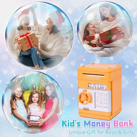 Refasy Smart Kids ATM Piggy Bank
Refasy Electronic Piggy Bank for Kids
Refasy ATM Coin and Cash Bank Toy
Refasy Interactive Money Saving Bank for Children
Refasy Password-Protected Piggy Bank
Refasy Fun Piggy Bank with Automatic Cash Deposit
Educational Refasy Money Bank for Kids
Refasy Gift for Kids - Electronic ATM Bank
Refasy Coin and Cash Saver Piggy Bank
Refasy Digital Piggy Bank for Boys and Girls