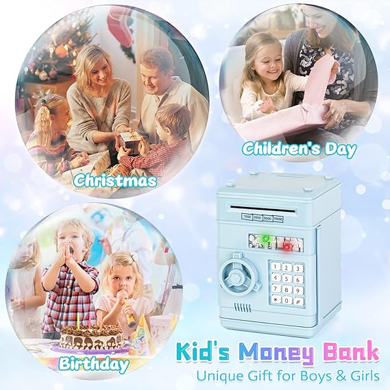 Refasy Smart Kids ATM Piggy Bank
Refasy Electronic Piggy Bank for Kids
Refasy ATM Coin and Cash Bank Toy
Refasy Interactive Money Saving Bank for Children
Refasy Password-Protected Piggy Bank
Refasy Fun Piggy Bank with Automatic Cash Deposit
Educational Refasy Money Bank for Kids
Refasy Gift for Kids - Electronic ATM Bank
Refasy Coin and Cash Saver Piggy Bank
Refasy Digital Piggy Bank for Boys and Girls