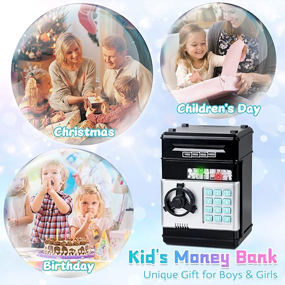 Refasy Smart Kids ATM Piggy Bank
Refasy Electronic Piggy Bank for Kids
Refasy ATM Coin and Cash Bank Toy
Refasy Interactive Money Saving Bank for Children
Refasy Password-Protected Piggy Bank
Refasy Fun Piggy Bank with Automatic Cash Deposit
Educational Refasy Money Bank for Kids
Refasy Gift for Kids - Electronic ATM Bank
Refasy Coin and Cash Saver Piggy Bank
Refasy Digital Piggy Bank for Boys and Girls