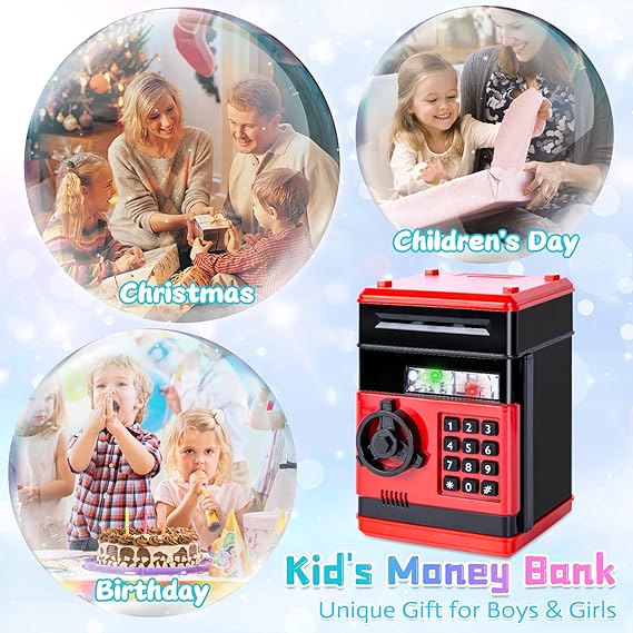 Refasy Smart Kids ATM Piggy Bank
Refasy Electronic Piggy Bank for Kids
Refasy ATM Coin and Cash Bank Toy
Refasy Interactive Money Saving Bank for Children
Refasy Password-Protected Piggy Bank
Refasy Fun Piggy Bank with Automatic Cash Deposit
Educational Refasy Money Bank for Kids
Refasy Gift for Kids - Electronic ATM Bank
Refasy Coin and Cash Saver Piggy Bank
Refasy Digital Piggy Bank for Boys and Girls