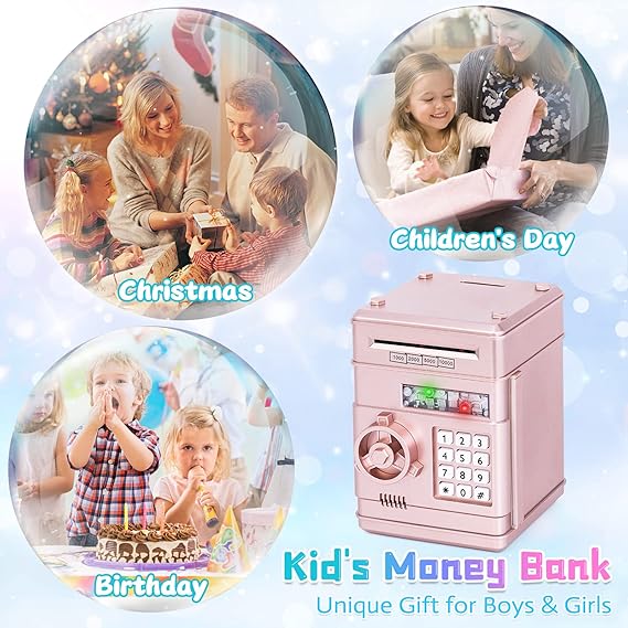 Refasy Smart Kids ATM Piggy Bank
Refasy Electronic Piggy Bank for Kids
Refasy ATM Coin and Cash Bank Toy
Refasy Interactive Money Saving Bank for Children
Refasy Password-Protected Piggy Bank
Refasy Fun Piggy Bank with Automatic Cash Deposit
Educational Refasy Money Bank for Kids
Refasy Gift for Kids - Electronic ATM Bank
Refasy Coin and Cash Saver Piggy Bank
Refasy Digital Piggy Bank for Boys and Girls