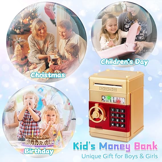 Refasy Smart Kids ATM Piggy Bank
Refasy Electronic Piggy Bank for Kids
Refasy ATM Coin and Cash Bank Toy
Refasy Interactive Money Saving Bank for Children
Refasy Password-Protected Piggy Bank
Refasy Fun Piggy Bank with Automatic Cash Deposit
Educational Refasy Money Bank for Kids
Refasy Gift for Kids - Electronic ATM Bank
Refasy Coin and Cash Saver Piggy Bank
Refasy Digital Piggy Bank for Boys and Girls